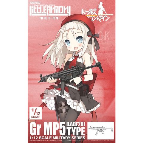 TOMYTEC LADF20 Dolls' Frontline Gr MP5 Type