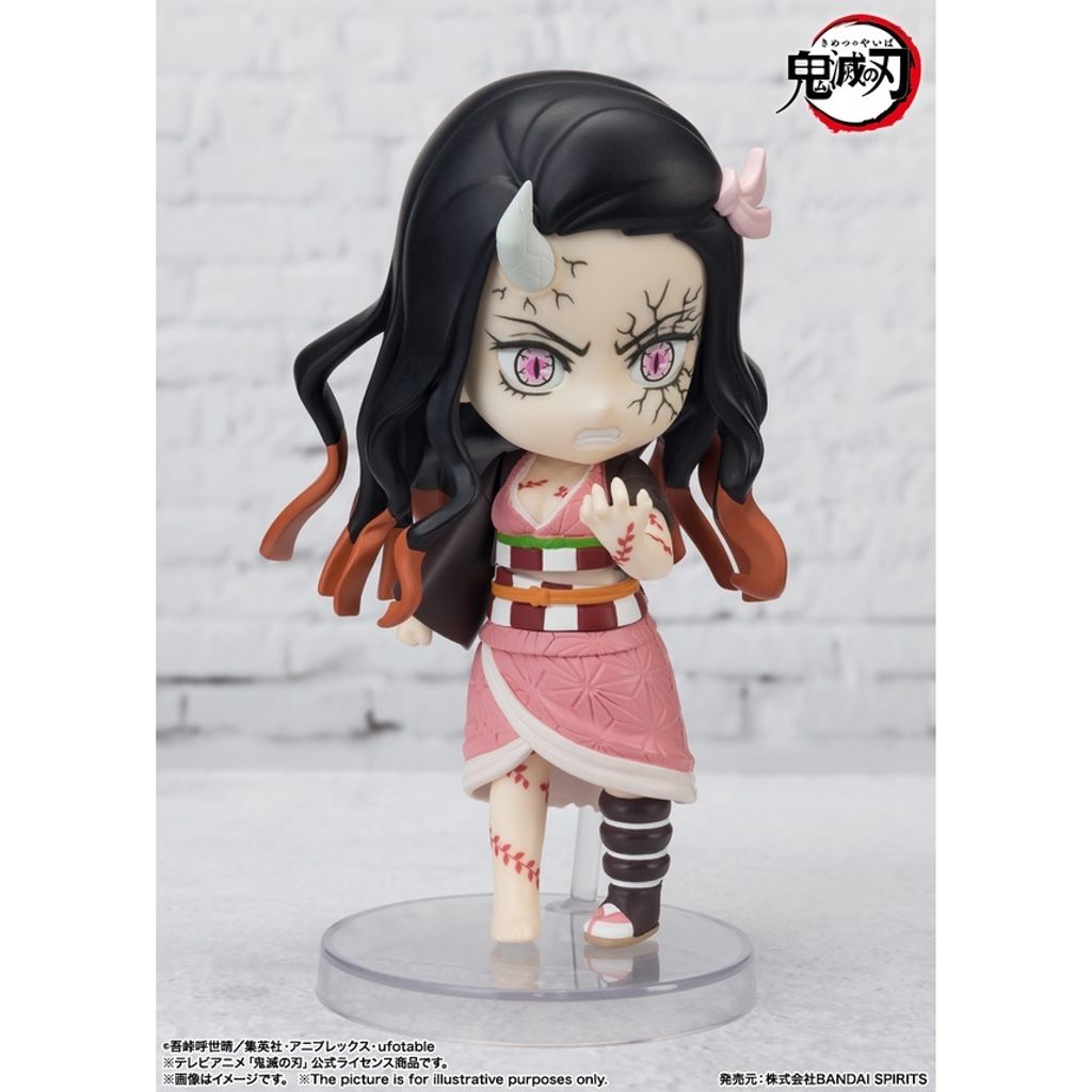 TAMASHII NATIONS Figuarts mini Nezuko Kamado Demon Form Advancing Ver.