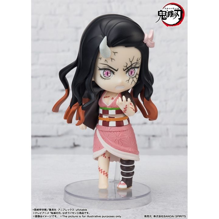 TAMASHII NATIONS Figuarts mini Nezuko Kamado Demon Form Advancing Ver.