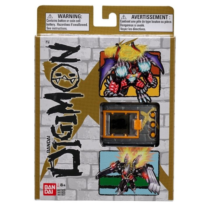 BANDAI DIGIMON X TRANSLUCENT METALLIC GREY AND GOLD