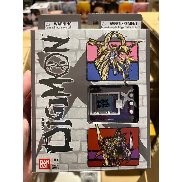 BANDAI DIGIMON X TRANSLUCENT PURPLE AND SILVER