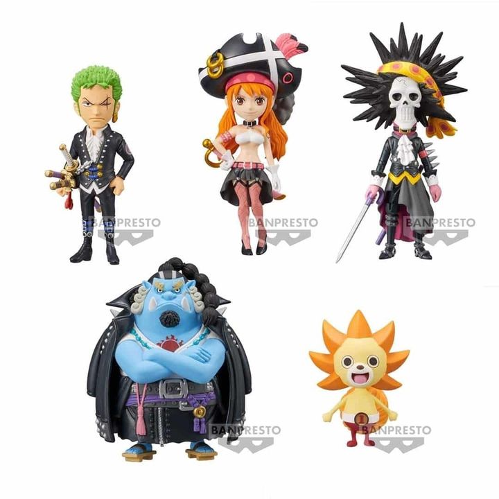 BANPRESTO ONE PIECE FILM RED WORLD COLLECTABLE FIGURE VOL.2 (Set of 5)