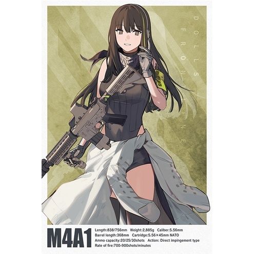 TOMYTEC LADF21 Animation: Dolls' Frontline M4A1 Type