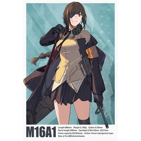 TOMYTEC LADF22 Animation: Dolls' Frontline M16A1 Type