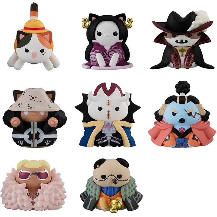 MEGA CAT PROJECT Nyan Piece Nyan! Ver. Luffy ＆ the Seven Warlords of the Sea
