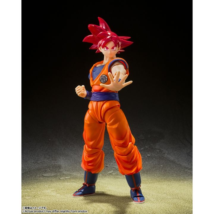 TAMASHII NATIONS S.H.Figuarts SUPER SAIYAN GOD SON GOKU SAIYAN GOD OF VIRUTE