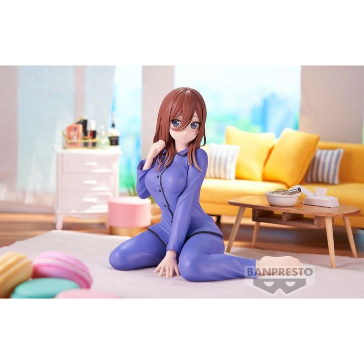 BANPRESTO THE QUINTESSENTIAL QUINTUPLETS RELAX TIME MIKU NAKANO