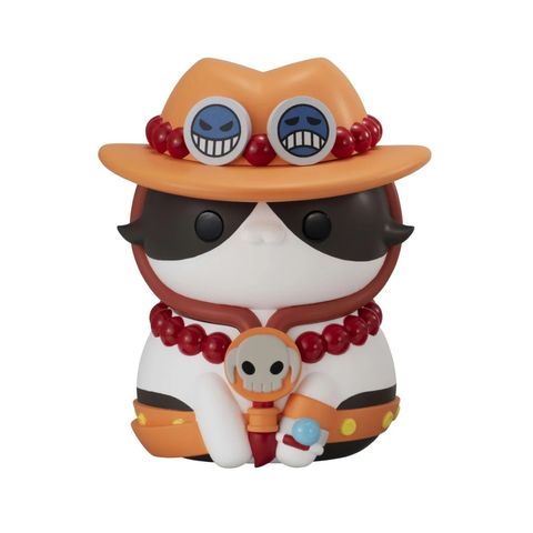 MEGAHOUSE MEGA CAT PROJECT ONE PIECE Nyanto! The Big NYAN PIECE Series Portgas D. Ace