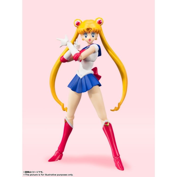 BANDAI TAMASHII NATIONS S.H.Figuarts SAILOR MOON Animation Color Edition