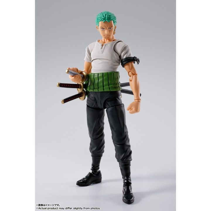 BANDAI TAMASHII NATIONS ONE PIECE S.H.Figuarts RORONOA ZORO ROMANCE DAWN
