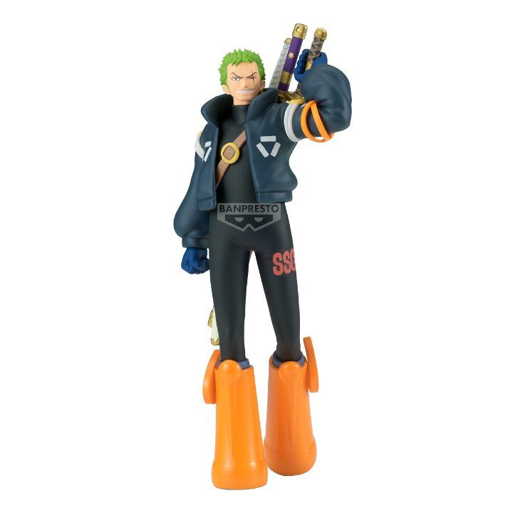 BANPRESTO ONE PIECE THE SHUKKO RORONOA ZORO VER.EGGHEAD