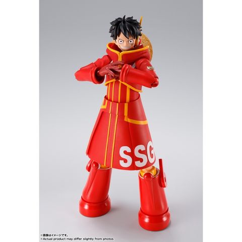 BANDAI TAMASHII NATIONS ONE PIECE S.H.Figuarts MONKEY.D.LUFFY FUTURE ISLAND EGGHEAD