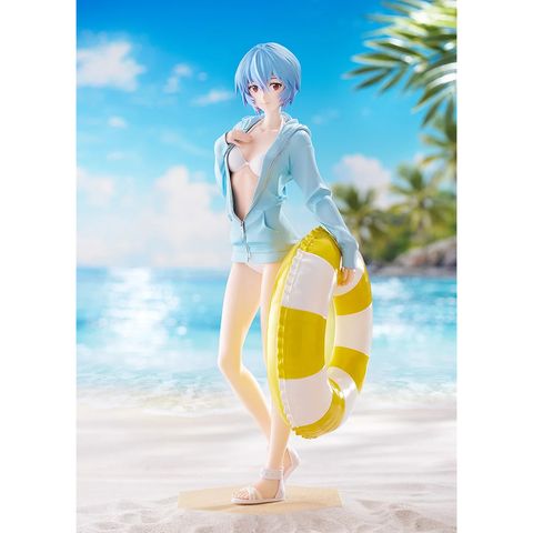 GOOD SMILE COMPANY POP UP PARADE BEACH QUEENS Rei Ayanami L Size (Rebuild of Evangelion)