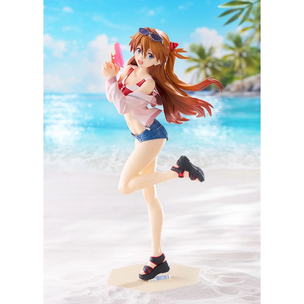 GOOD SMILE COMPANY POP UP PARADE BEACH QUEENS Asuka Shikinami Langley L Size (Rebuild of Evangelion)