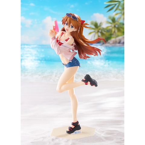 GOOD SMILE COMPANY POP UP PARADE BEACH QUEENS Asuka Shikinami Langley L Size (Rebuild of Evangelion)