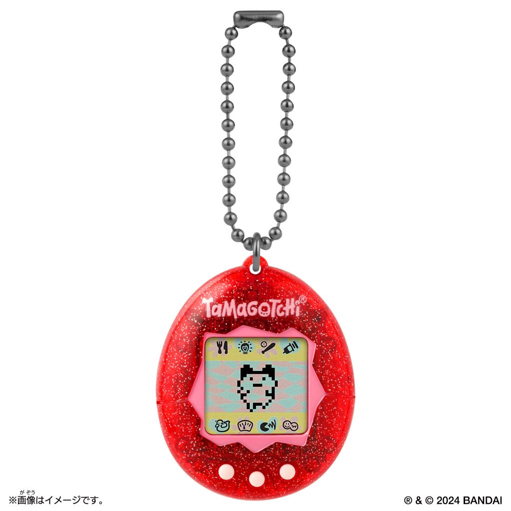 BANDAI ORIGINAL TAMAGOTCHI COLOR COLLECTION RED GEN 1