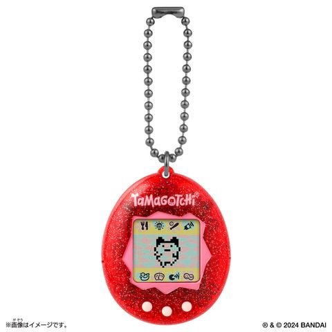 BANDAI ORIGINAL TAMAGOTCHI COLOR COLLECTION RED GEN 1