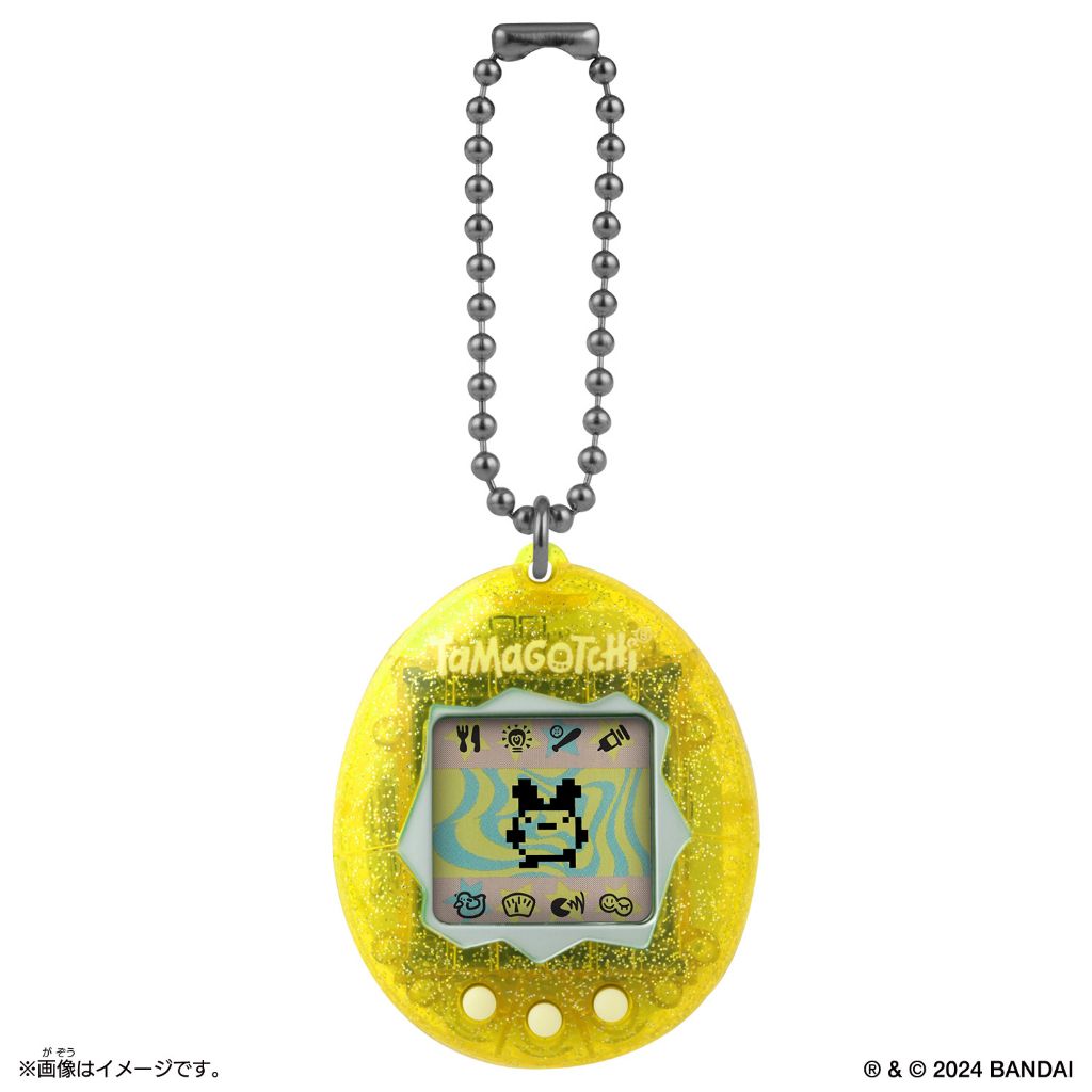 BANDAI ORIGINAL TAMAGOTCHI COLOR COLLECTION YELLOW GEN 2