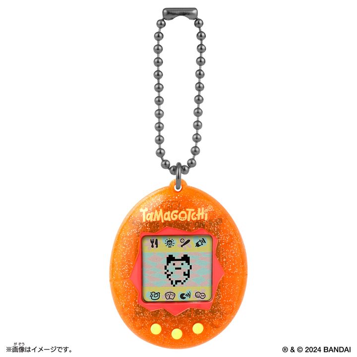 BANDAI ORIGINAL TAMAGOTCHI COLOR COLLECTION ORANGE GEN 1