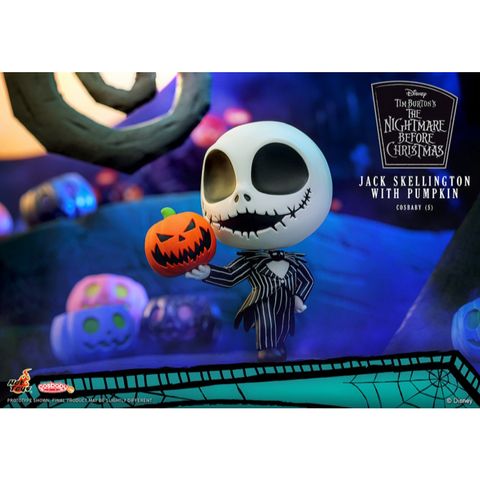 HOT TOYS COSB1110 Cosbaby Jack Skellington with Pumpkin (The Nightmare before Christmas)