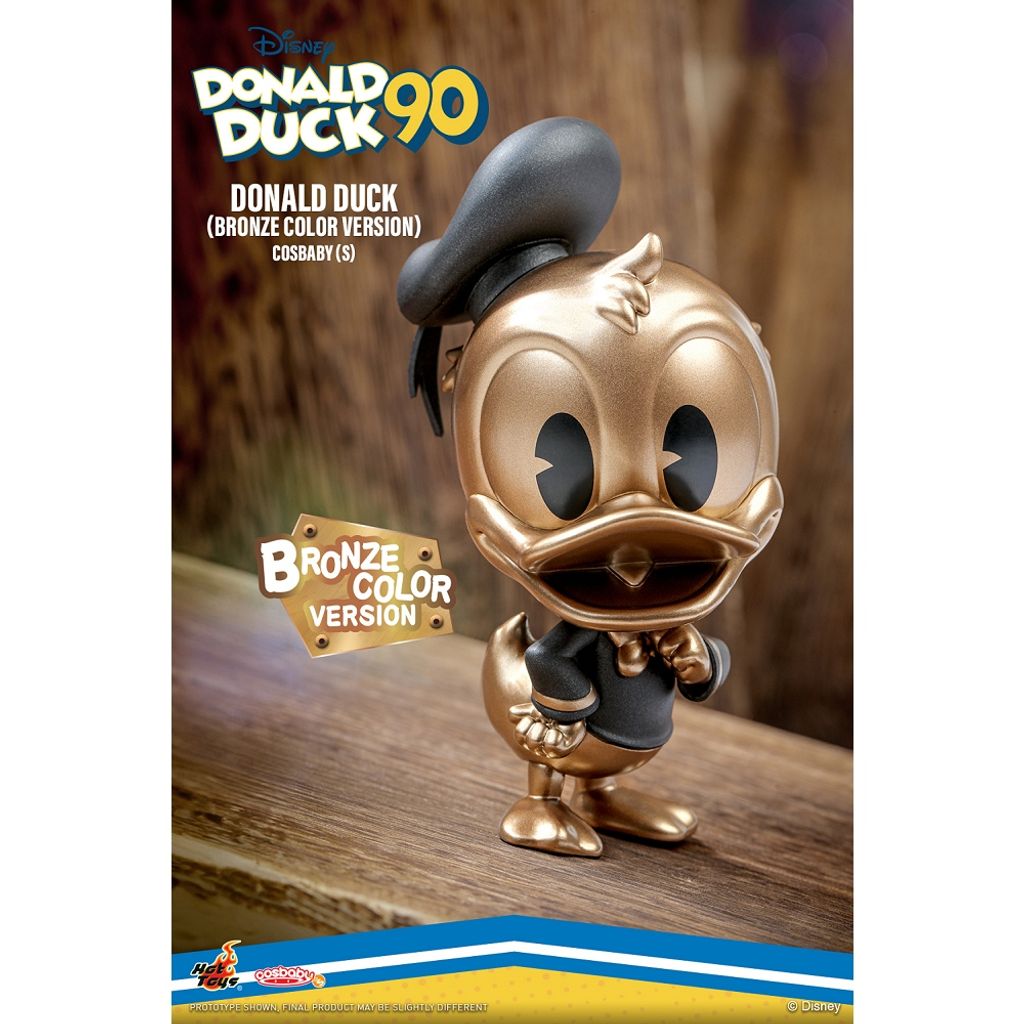HOT TOYS COSB1075 Cosbaby Donald Duck (Bronze Color Version) (Donald 90th)