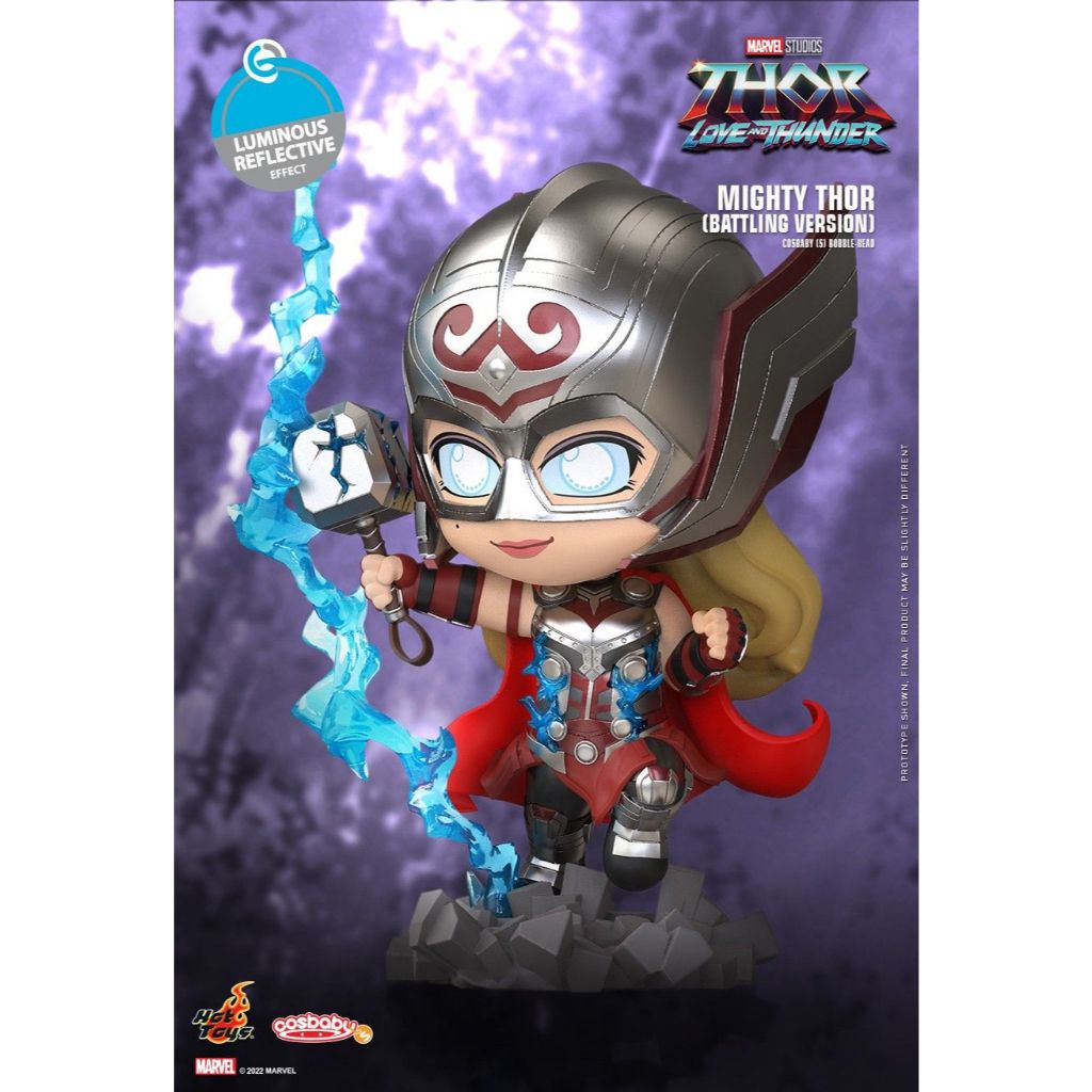HOT TOYS COSB954 Cosbaby Mighty Thor (Battling Version) (Thor: Love and Thunder)