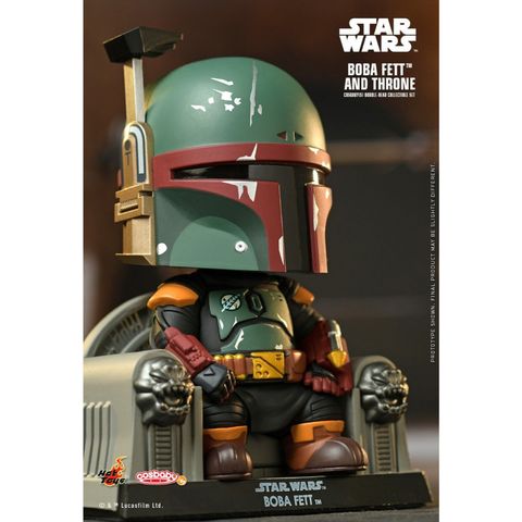 HOT TOYS COSB928 Cosbaby Boba Fett and Throne (Star Wars)