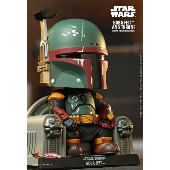 HOT TOYS COSB928 Cosbaby Boba Fett and Throne (Star Wars)