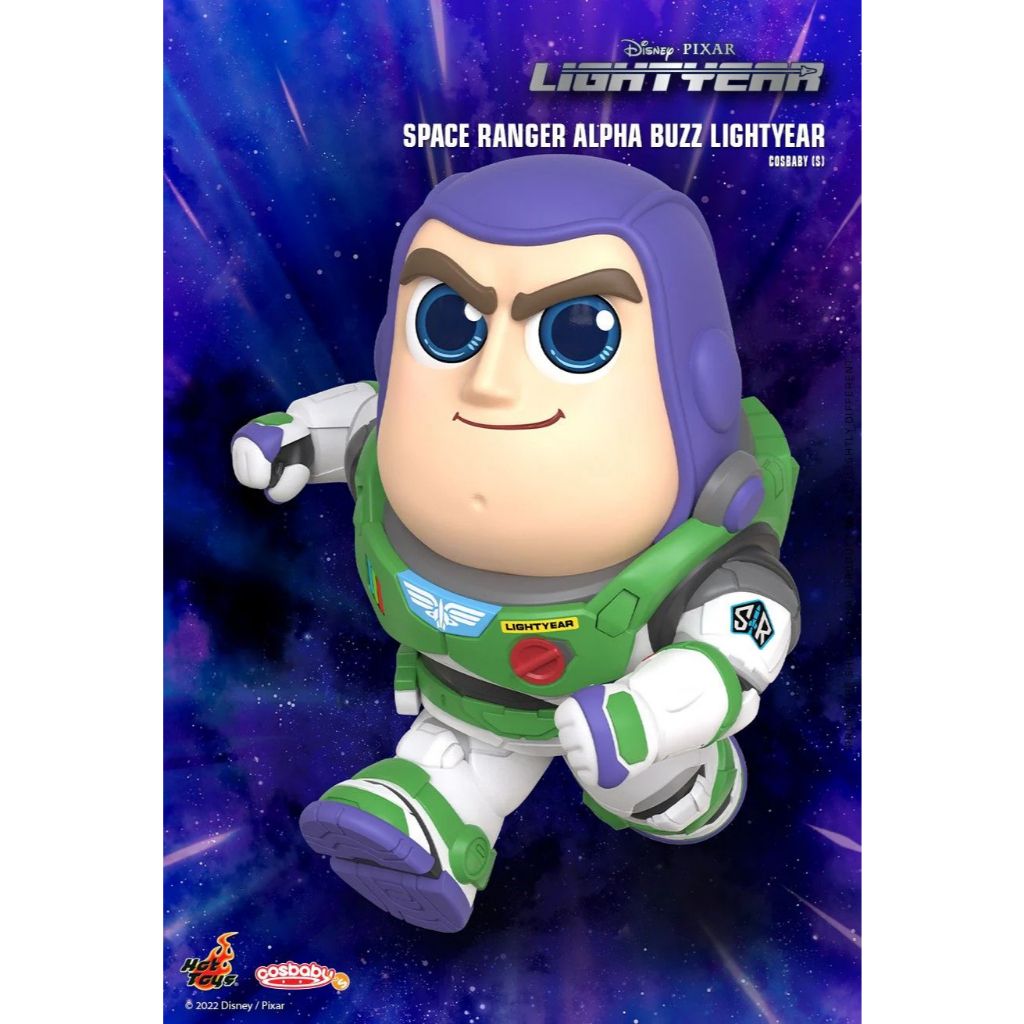HOT TOYS COSB972 Cosbaby Space Ranger Alpha Buzz Lightyear (Lightyear)
