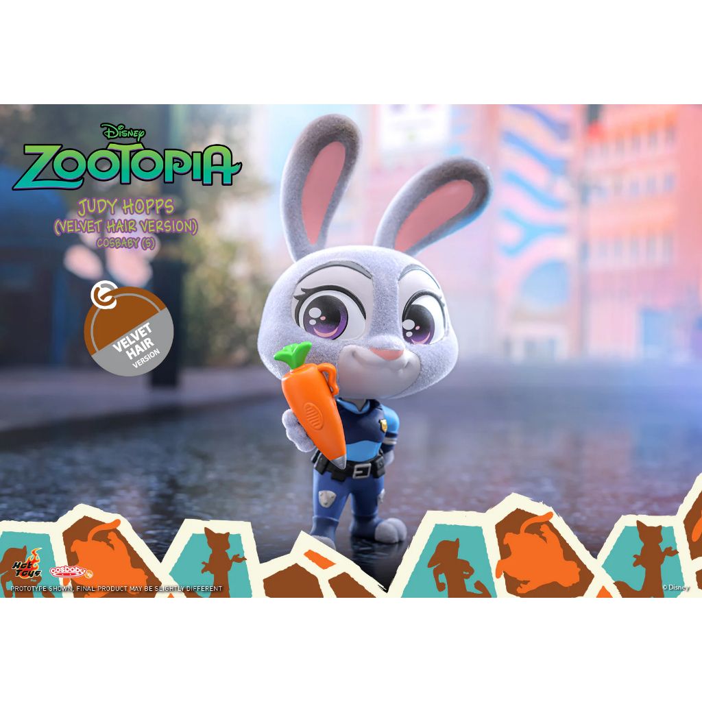 HOT TOYS COSB1118 Cosbaby Judy Hopps (Velvet Hair Version) (Zootopia)