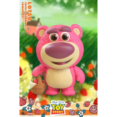HOT TOYS COSB1012 Cosbaby Lotso (with Strawberry) (Toy Story)