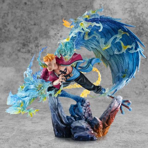 MEGAHOUSE PORTRAIT.OF.PIRATES “MAS-MAXIMUM” Whitebeard Pirates Marco the Phoenix (ONE PIECE)