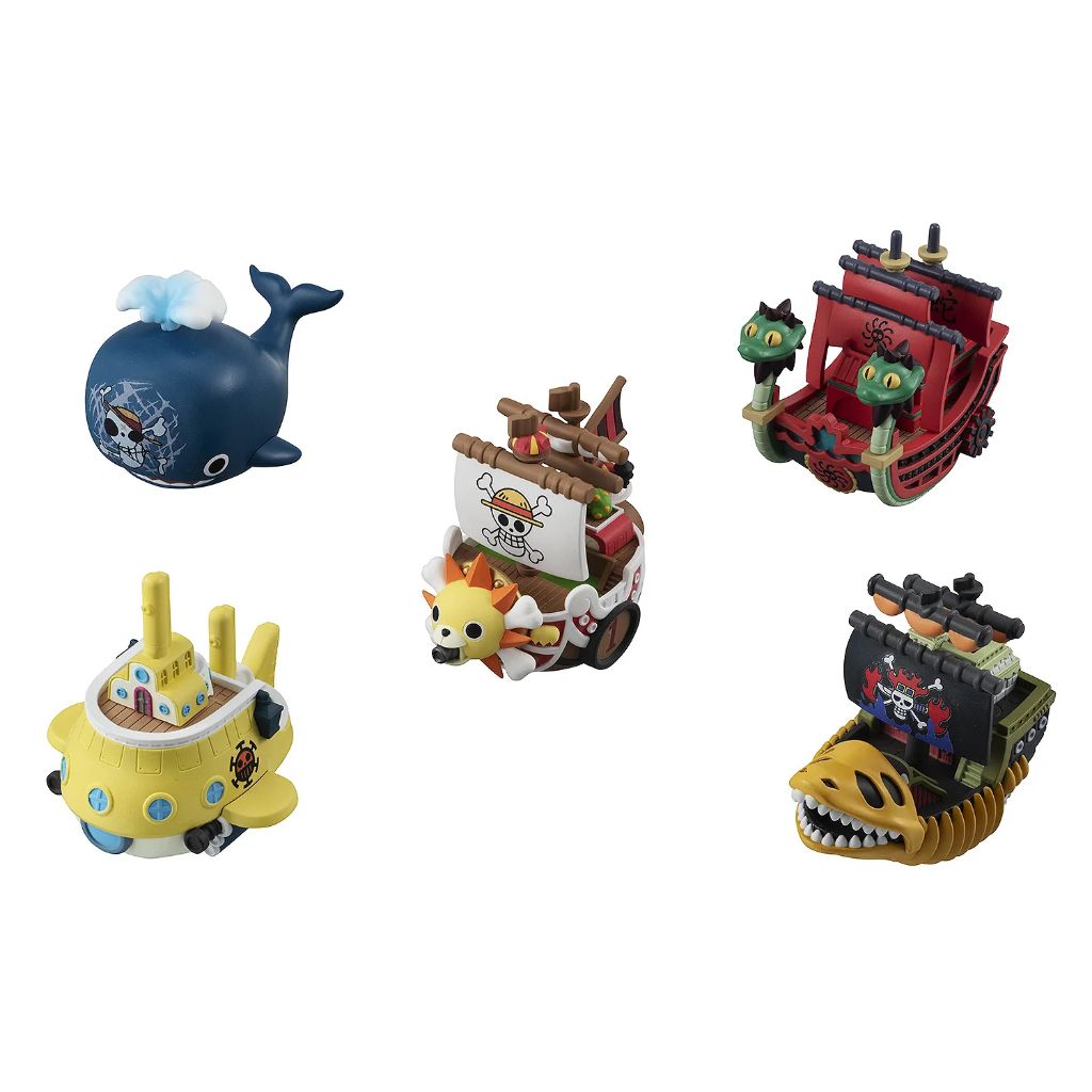 MEGAHOUSE YURACOLLE SERIES Grand Line Collection set Vol 2 (Set of 5) (ONE PIECE)