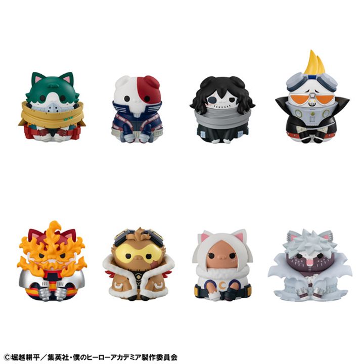 MEGAHOUSE MEGA CAT PROJECT Heroaca Cats No.01 (Set of 8) (My Hero Academia)