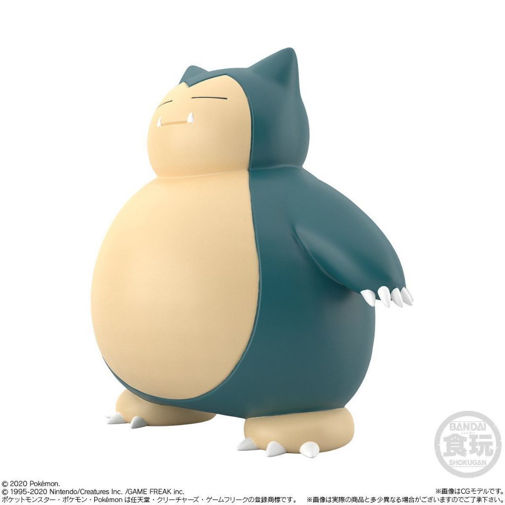 BANDAI POKÉMON SCALE WORLD KANTO - RED & SNORLAX & POKEMON FLUTE