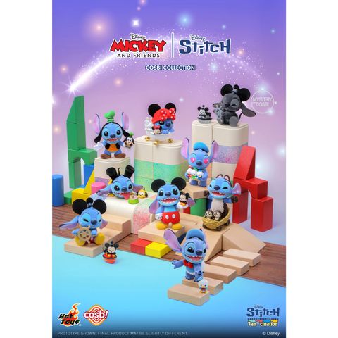 HOT TOYS CBX313 Stitch Cosbi Collection (Blind Box) (Stitch Fan-Cination - Mickey & Friends)