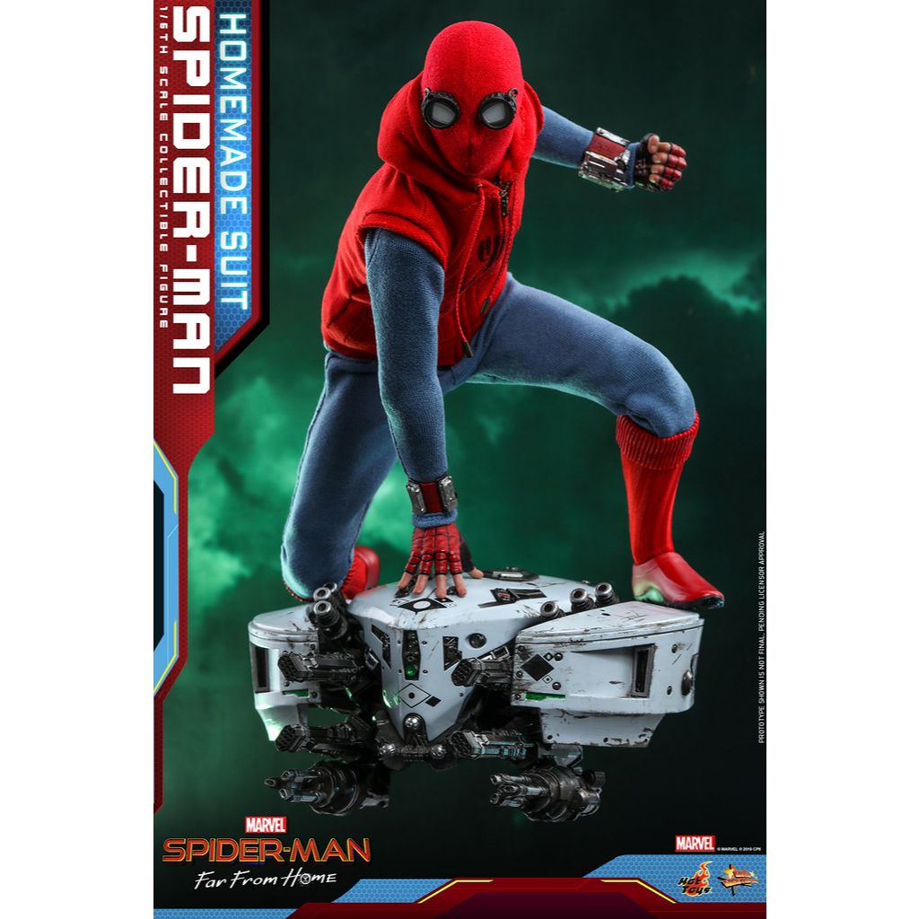 HOT TOYS MMS552 Spider-Man (Homemade Suit Version) (Spider-Man: Far From Home)