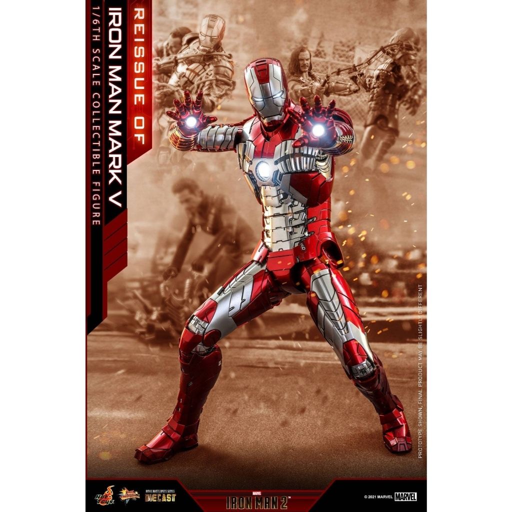 HOT TOYS MMS400D18 Iron Man Mark V (Iron Man 2)