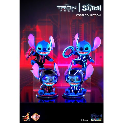 HOT TOYS CBX327 Tron | Stitch Cosbi Collection (Blind Box) (Stitch Fan-Cination)