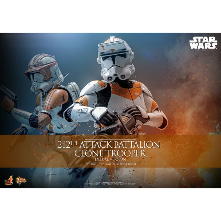 HOT TOYS MMS852 212th Attack Battalion Clone Trooper (Deluxe Version) (Star Wars: Revenge of the Sith)