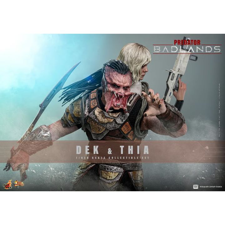 HOT TOYS MMS850 Dek and Thia (Predator: Badlands)