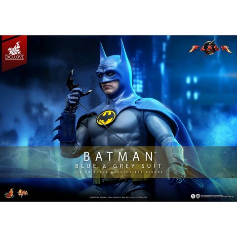 HOT TOYS MMS834 Batman (Blue & Grey Suit) [Hot Toys Exclusive] (The Flash)