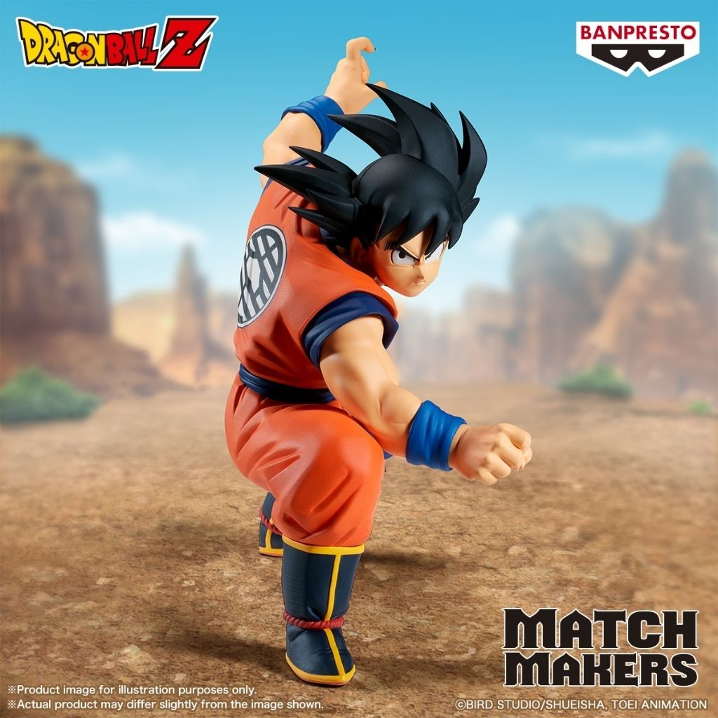 BANPRESTO MATCH MAKERS SON GOKU (VS VEGETA) (DRAGON BALL Z)