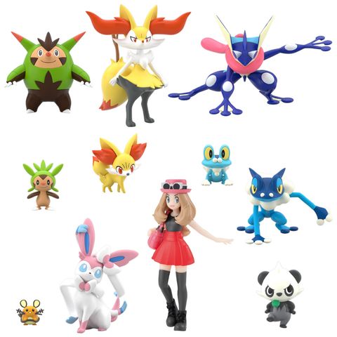 BANDAI POKÉMON SCALE WORLD KALOS REGION SET