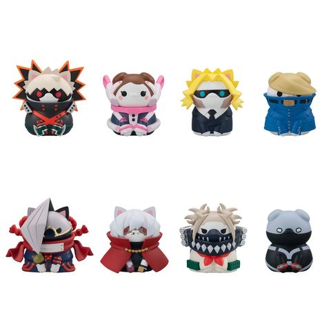 MEGAHOUSE MEGA CAT PROJECT Heroaca Cats No.02 (Set of 8) (My Hero Academia)