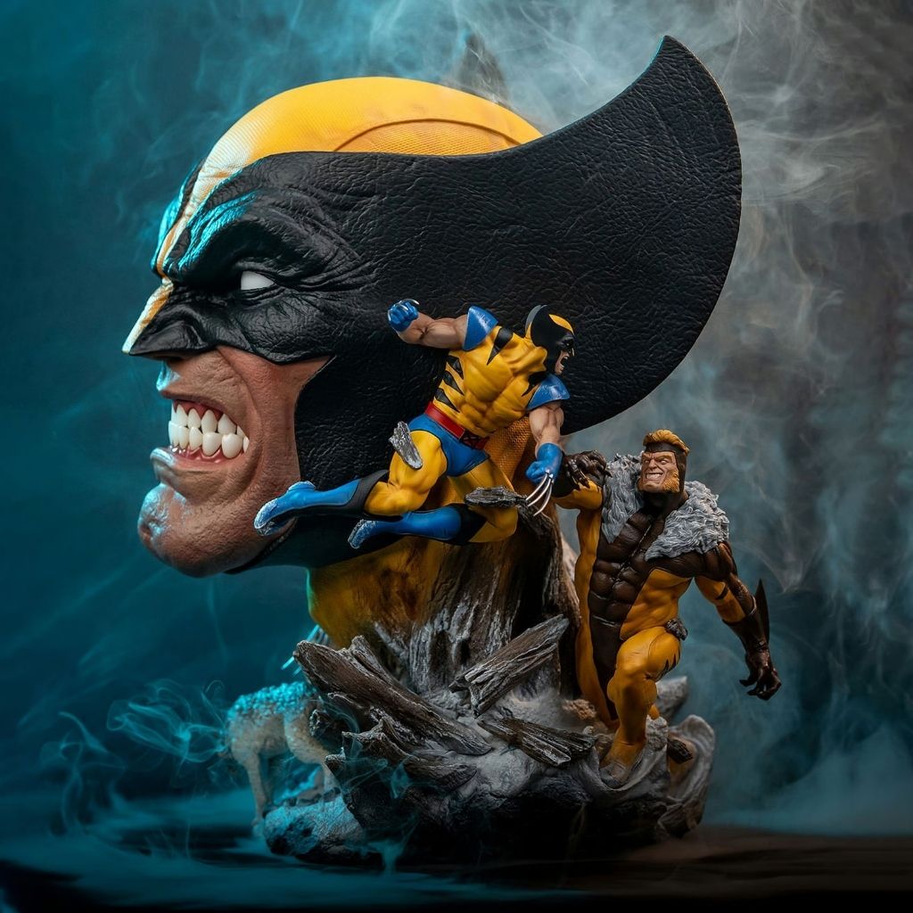 SIDESHOW COLLECTIBLES Wolverine Fine Art Bust
