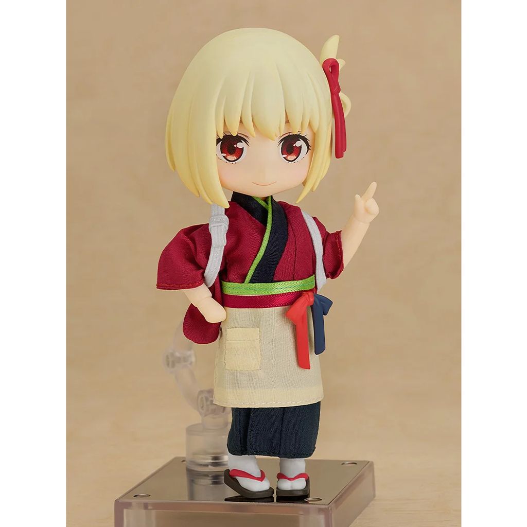 GOOD SMILE COMPANY Nendoroid Doll Chisato Nishikigi: Cafe LycoReco Uniform Ver. (Lycoris Recoil)