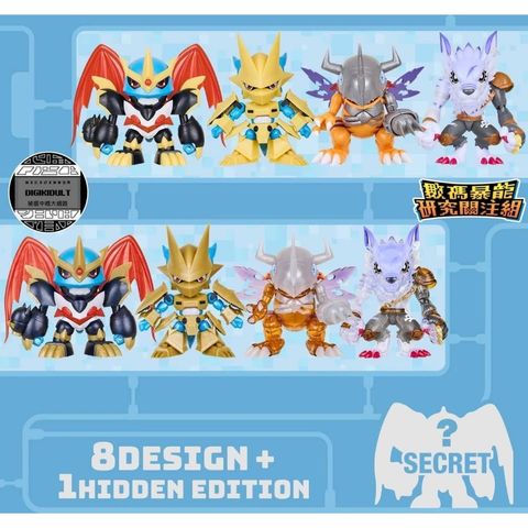 PLABAKO DIGIMON ADVENTURE VOL.2 (Set of 8)