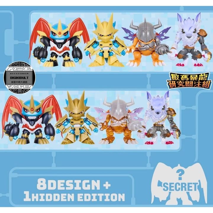 PLABAKO DIGIMON ADVENTURE VOL.2 (Set of 8)
