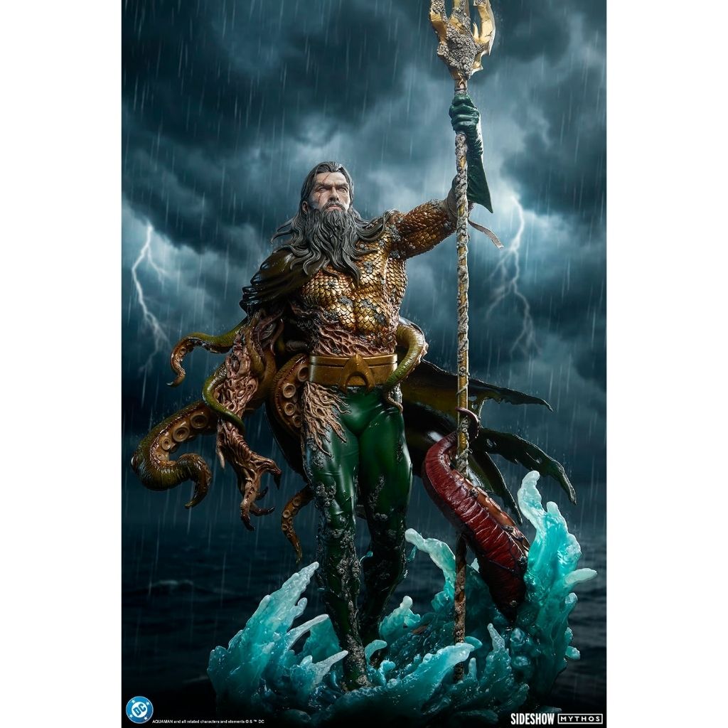 SIDESHOW COLLECTIBLES Aquaman Lord of the Deep Premium Format